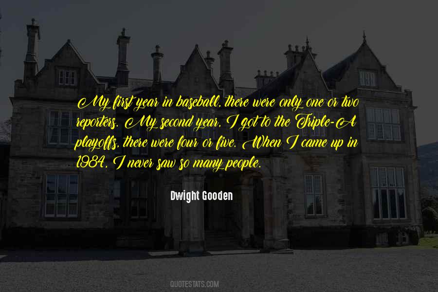 First Year Quotes #1021893