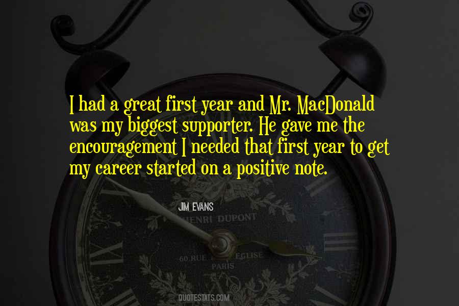 First Year Quotes #1048177