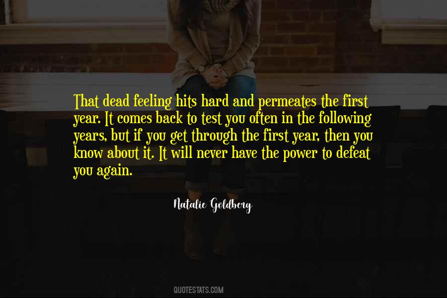 First Year Quotes #1189303