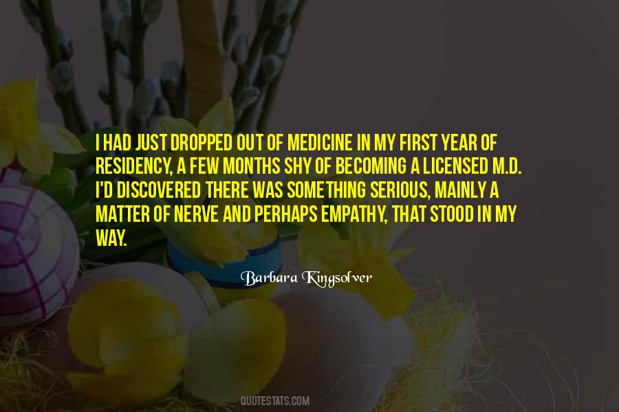 First Year Quotes #1526247
