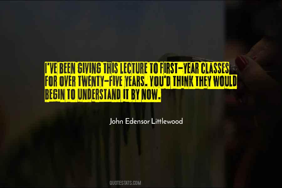 First Year Quotes #976991