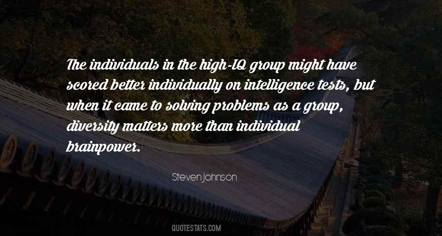 Intelligence Tests Quotes #302401