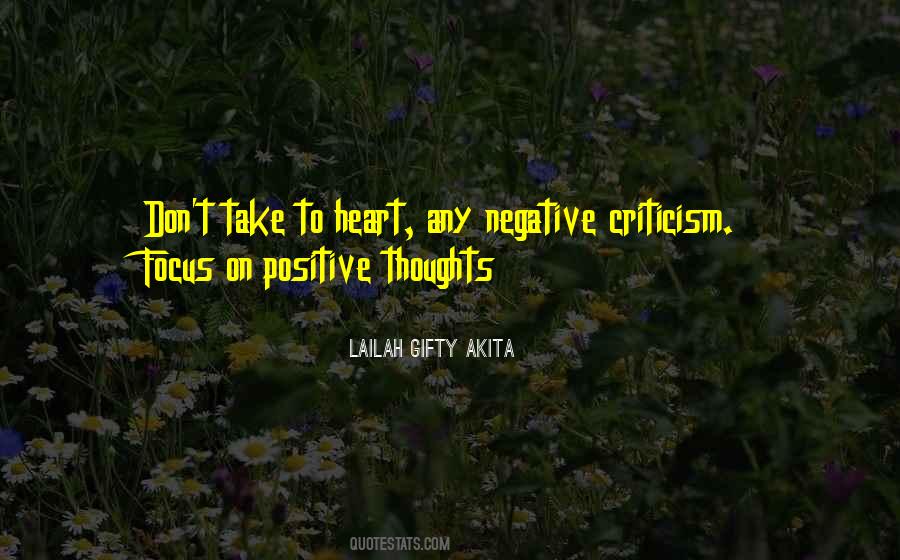 Quotes About Negative Influence #1049974