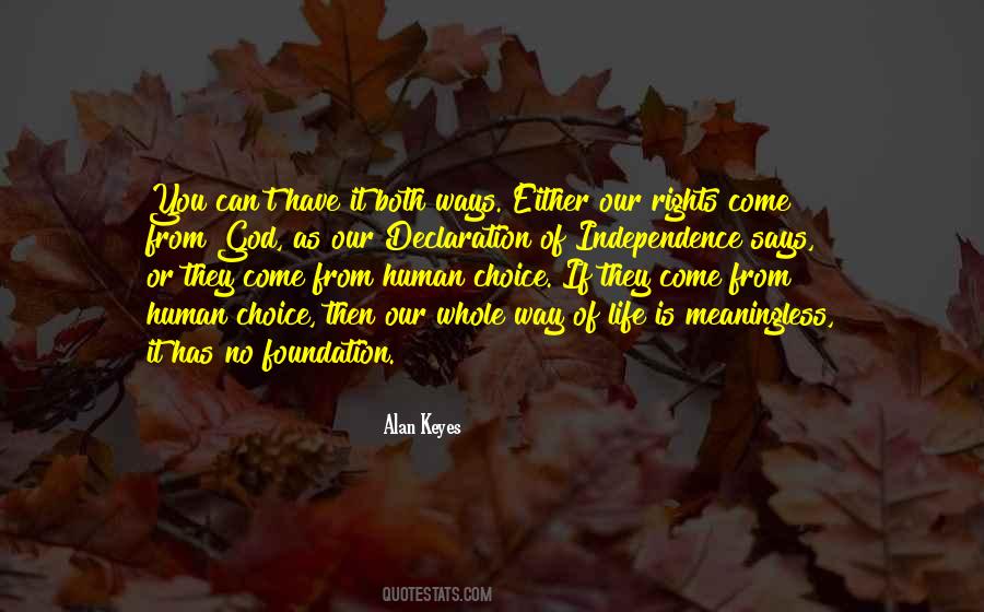 Choice Then Quotes #574306