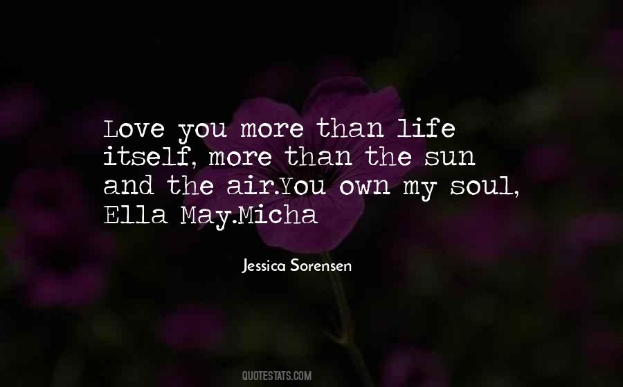 Air And Love Quotes #524044