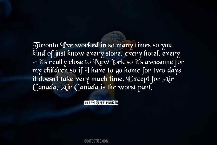 Air Canada Quotes #117211