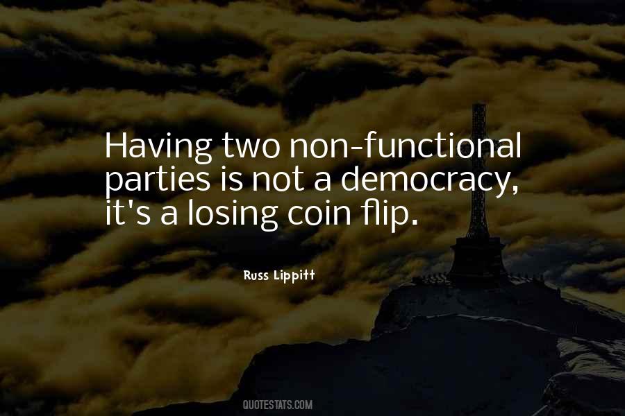 Flip Of A Coin Quotes #222819
