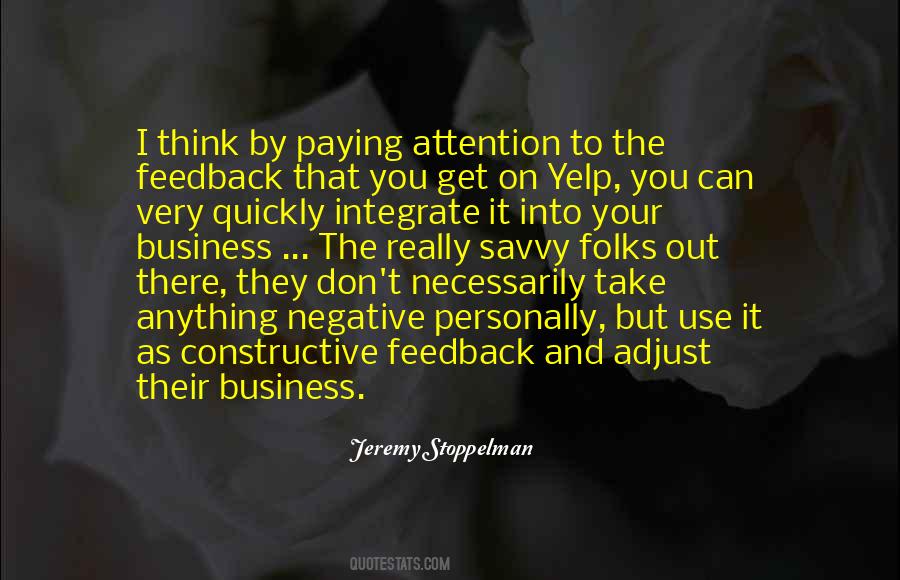 Quotes About Negative Attention #681021