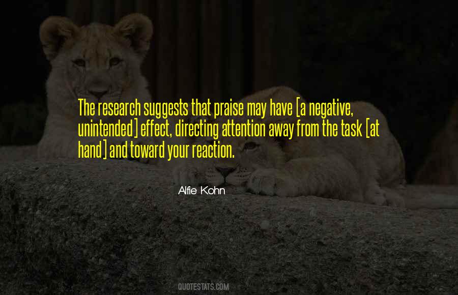 Quotes About Negative Attention #792015