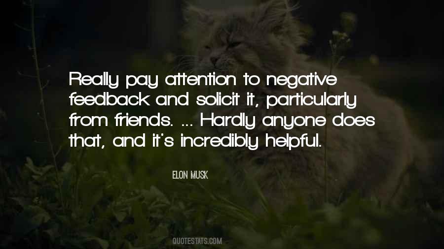 Quotes About Negative Attention #941184