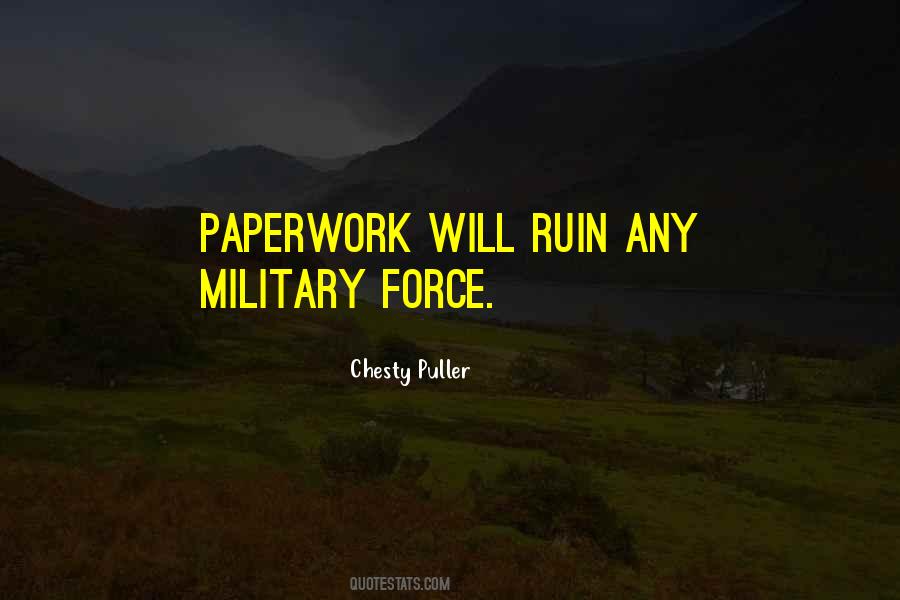 Military Force Quotes #1405487
