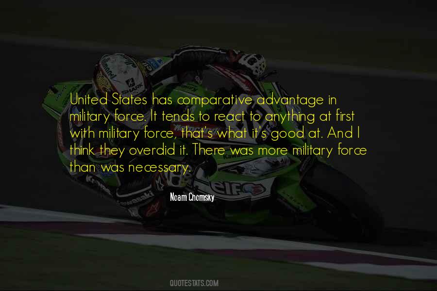 Military Force Quotes #907861