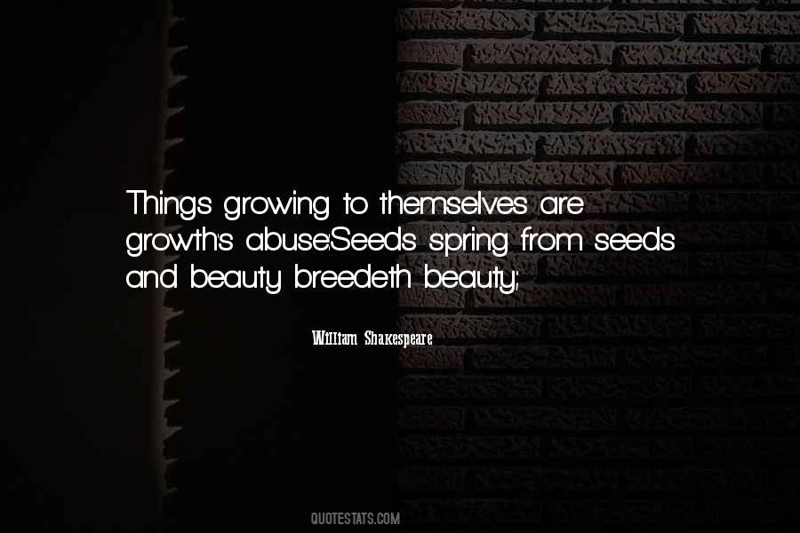 Quotes About Things Growing #609970