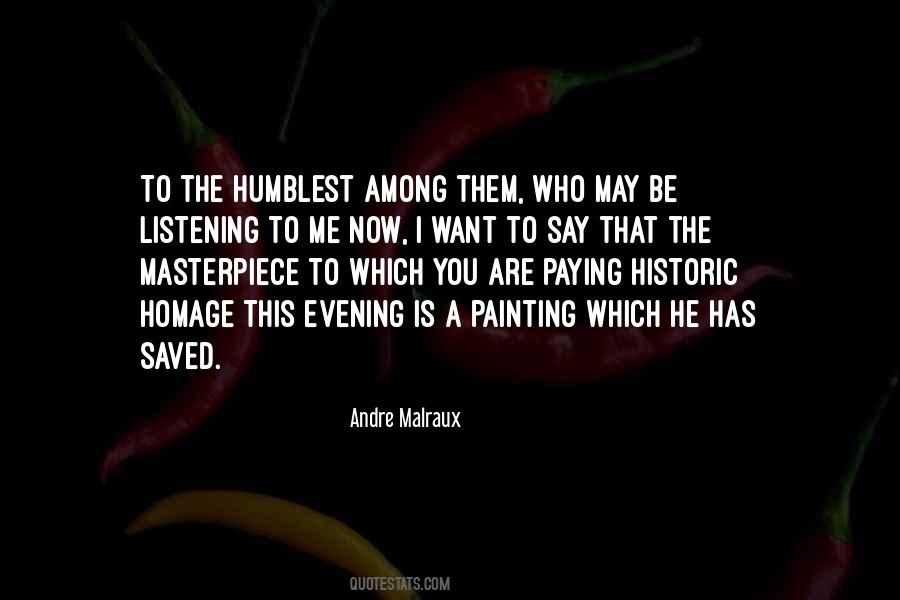 Humblest Way Quotes #426050