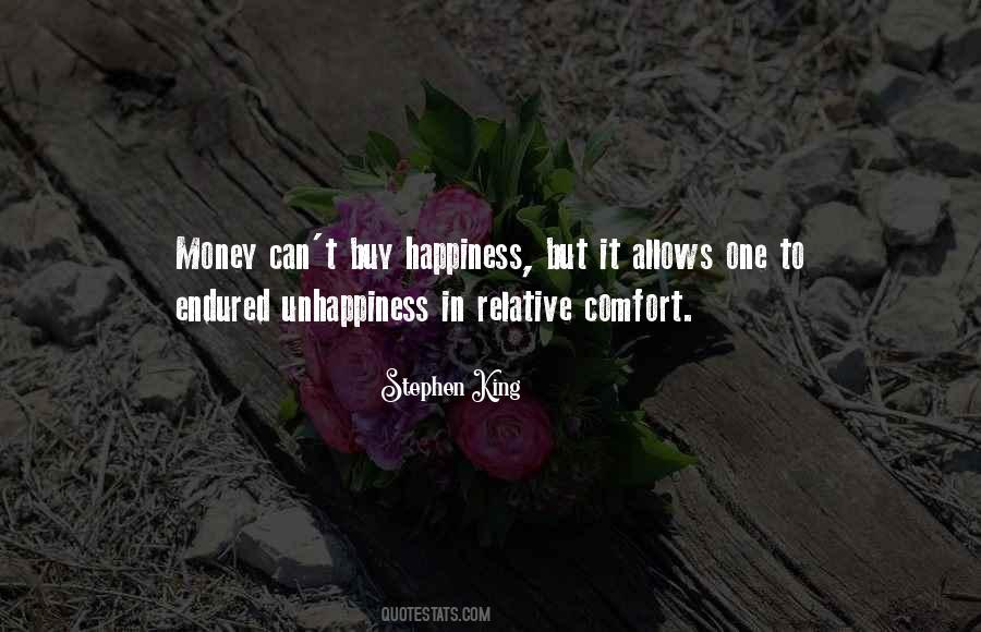 Money Unhappiness Quotes #840767