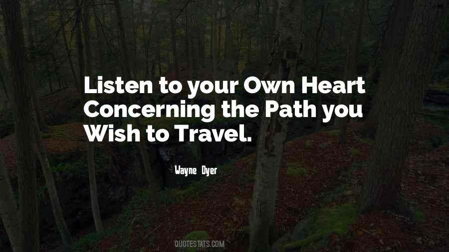 Listen With Our Heart Quotes #11777