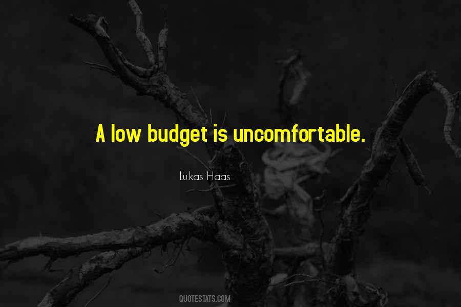 Low Budget Quotes #1217944