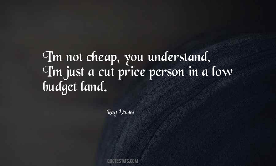 Low Budget Quotes #1280829