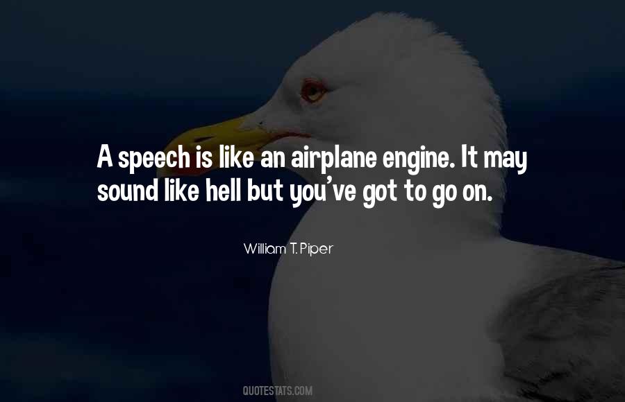 Airplane Engine Quotes #17512