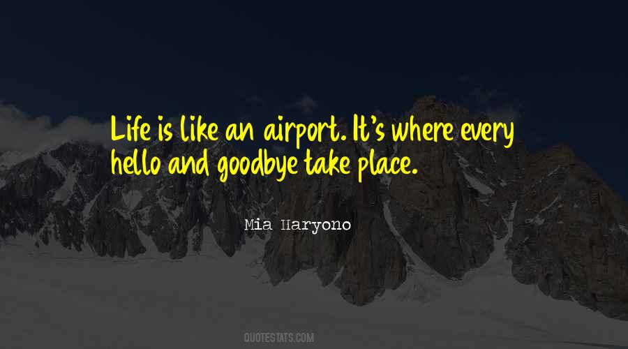 Airport Quotes #277993