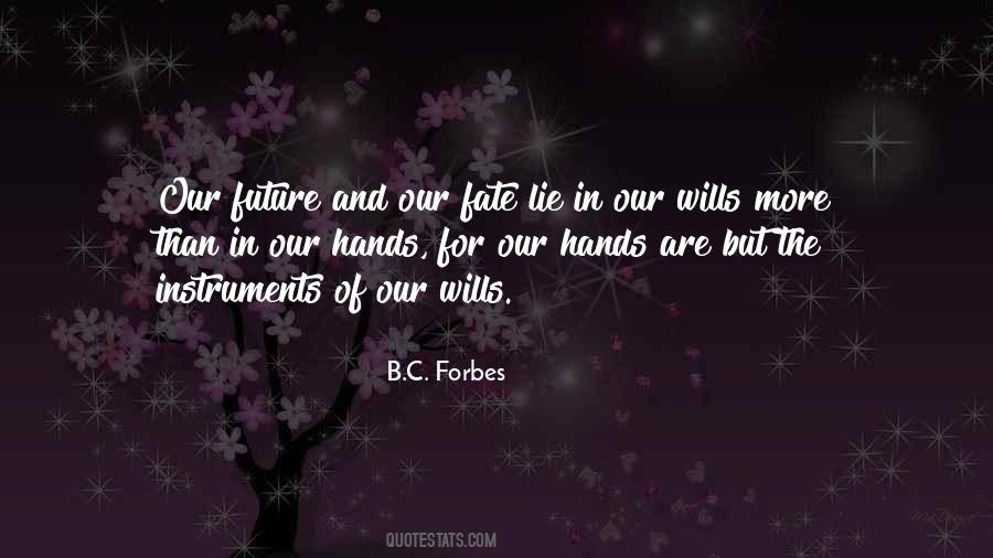 Hands Of Fate Quotes #1617661