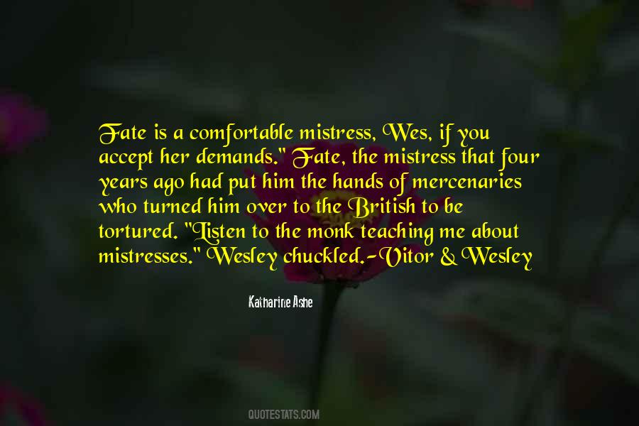 Hands Of Fate Quotes #1669548