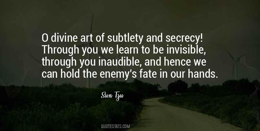 Hands Of Fate Quotes #628671