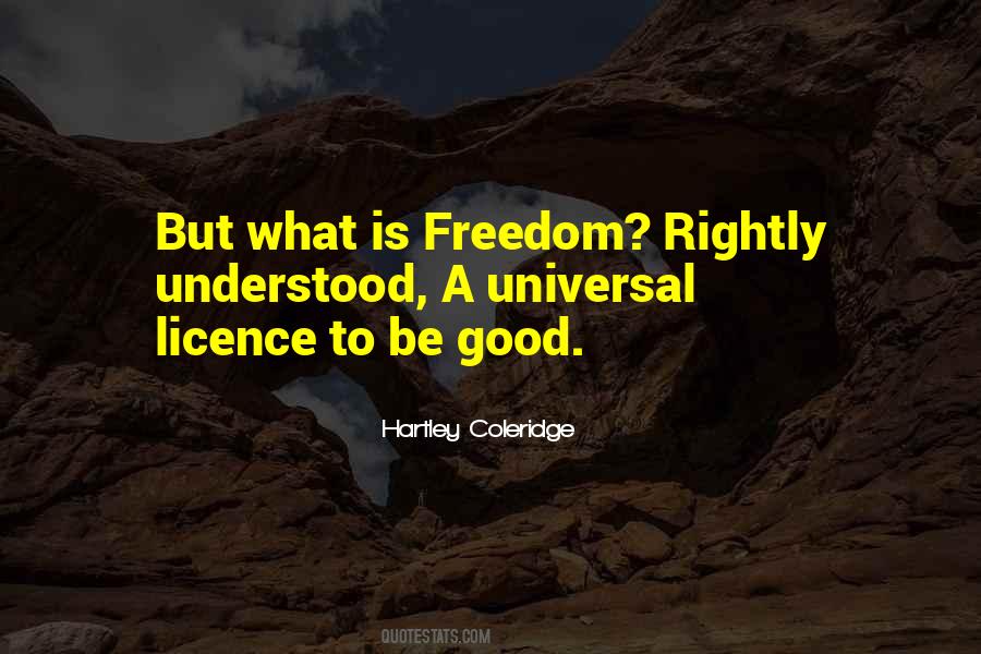 What Is Freedom Quotes #1837088
