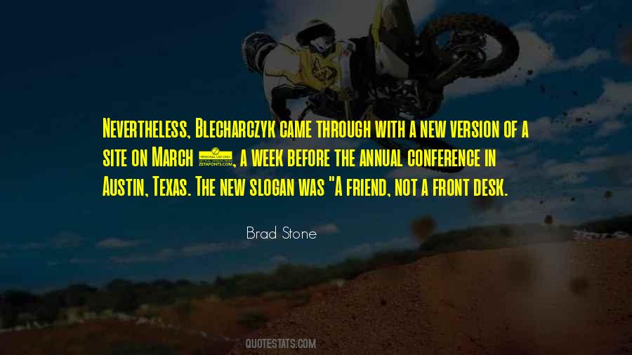 Blecharczyk Quotes #724761