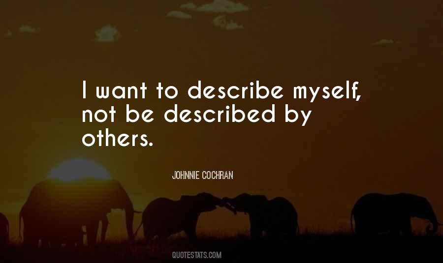 Describe Others Quotes #5410