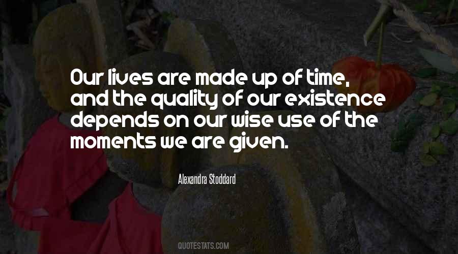 Quality Moments Quotes #1479588