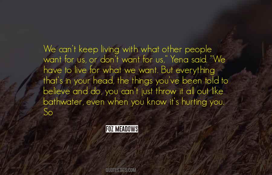 Hurting You Quotes #755307