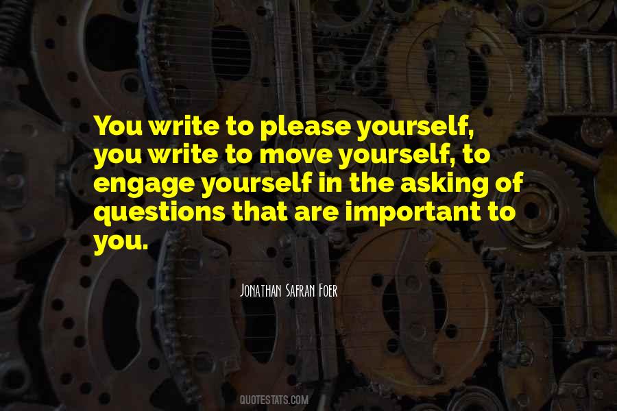 Yourself You Quotes #1808949