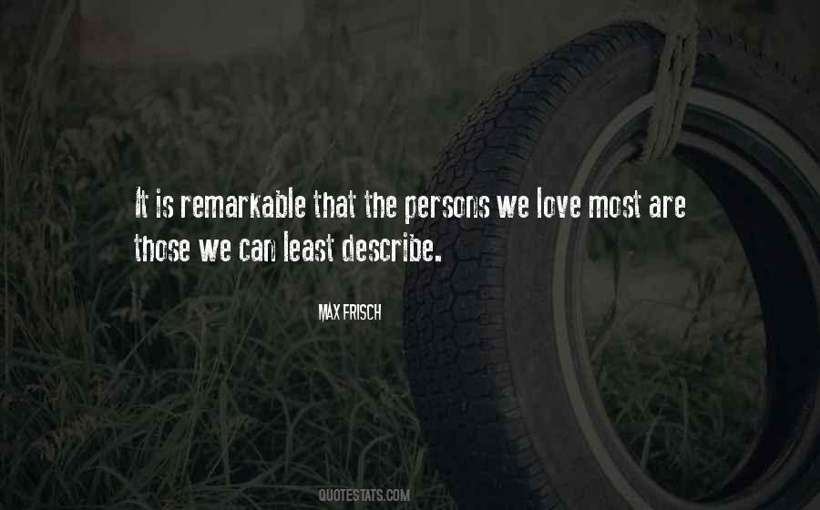 Love Describe Quotes #622285