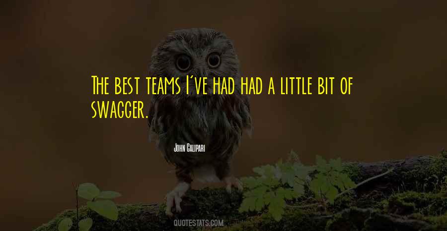 Best Teams Quotes #785783