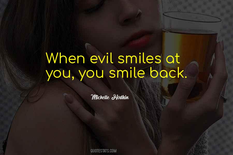 Smile Back Quotes #1821460