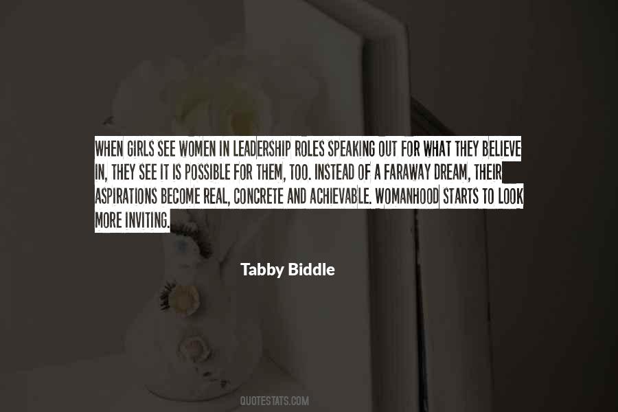 Women In Leadership Roles Quotes #719805
