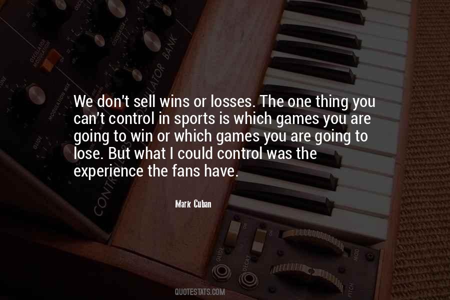 Wins Losses Quotes #1407024