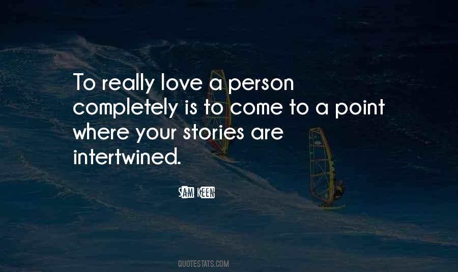 Persons Love Quotes #138057