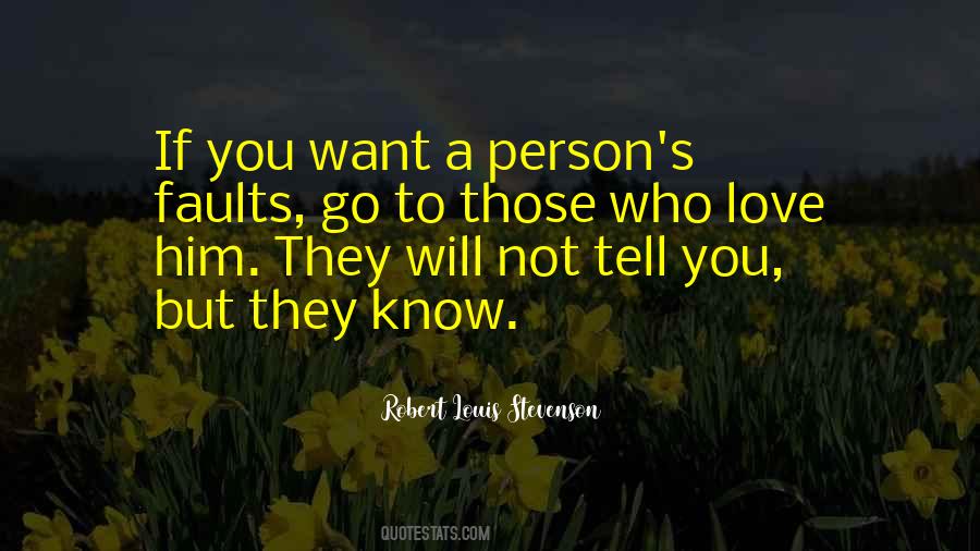 Persons Love Quotes #432726