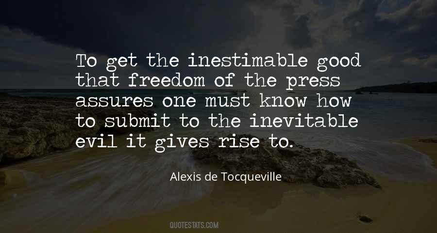 De Tocqueville Quotes #235107