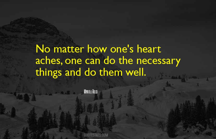 Quotes About Necessary Things #1245697