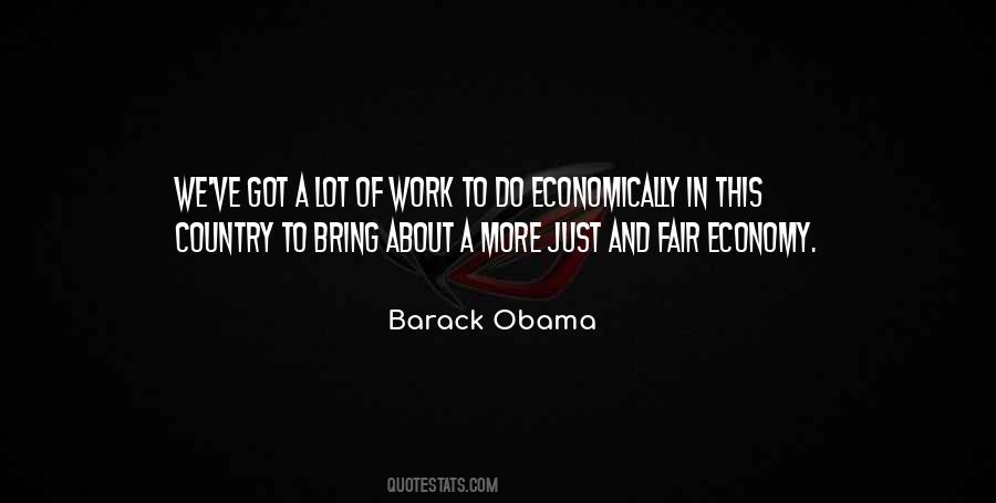 Fair Economy Quotes #316187