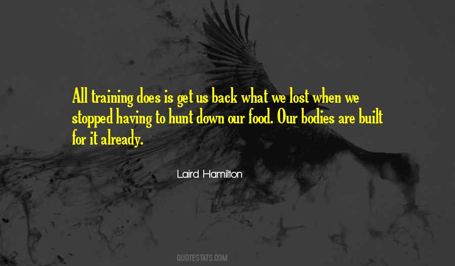 Back To Training Quotes #846769