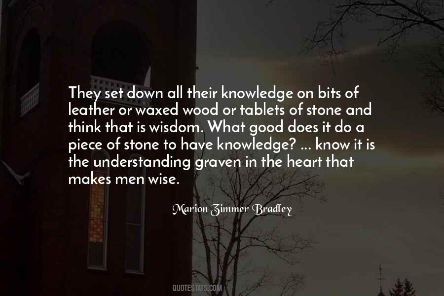 Stone And Wood Quotes #1419981