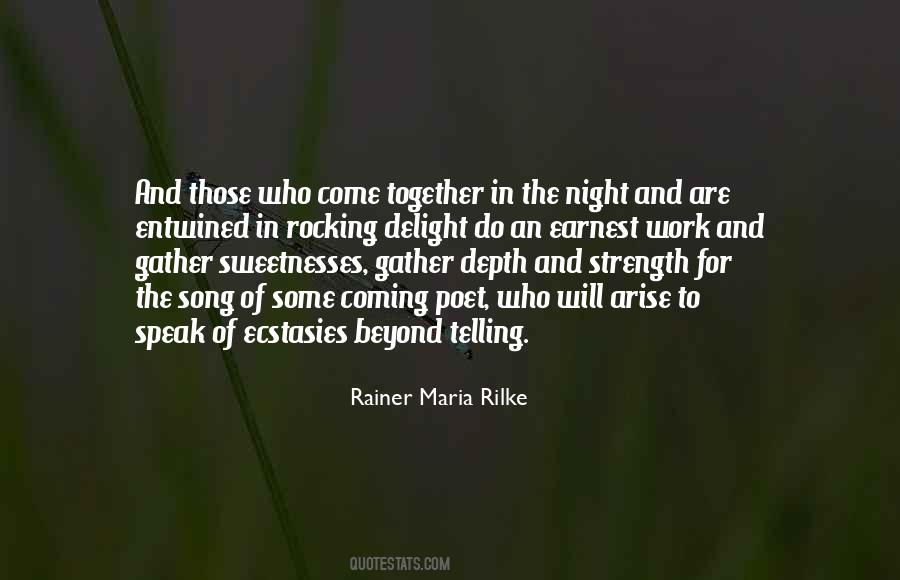 Poet Rilke Quotes #1125456
