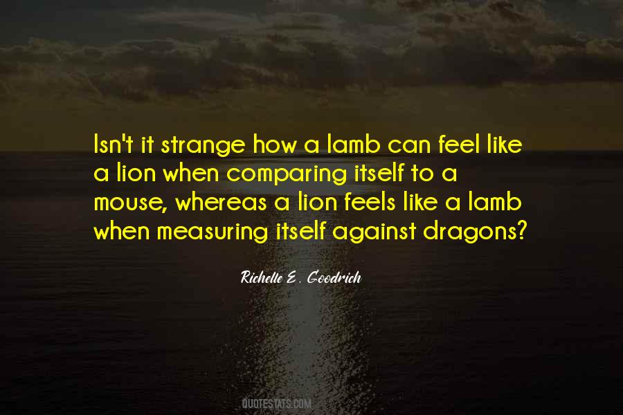 Lion And The Lamb Quotes #1246714