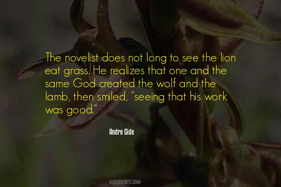 Lion And The Lamb Quotes #142848