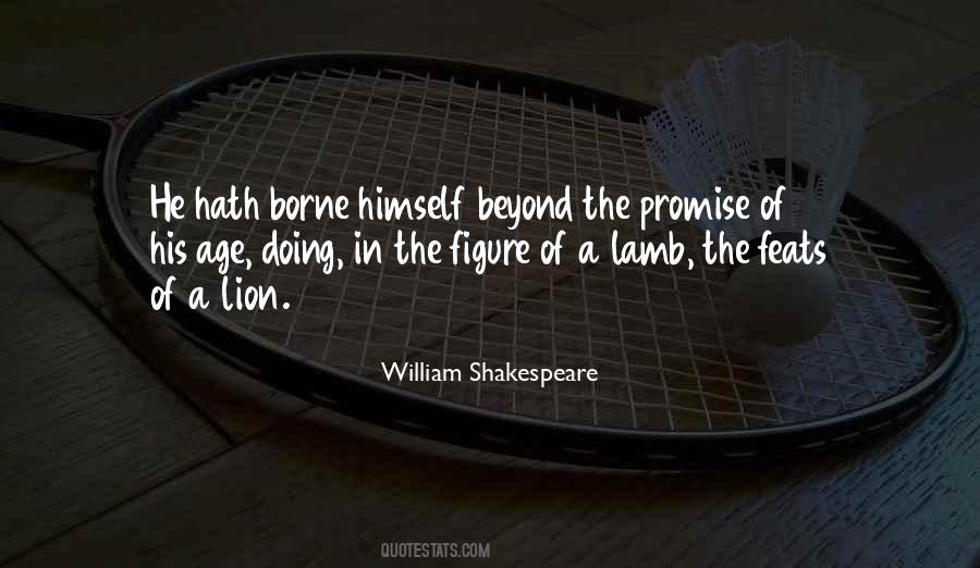 Lion And The Lamb Quotes #1735421