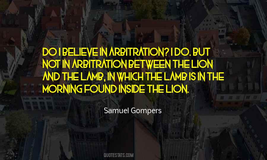 Lion And The Lamb Quotes #202302
